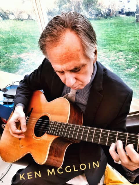 Ken McGloin on lead guitar — Martha's Vineyard