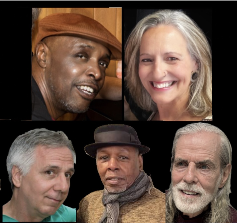 The Jon Bates Band ensemble collage